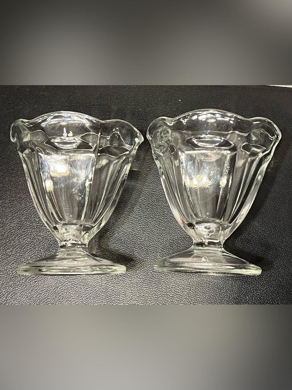 Vintage I’ve Cream Parlor Sundae Glass Dishes